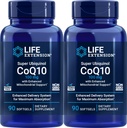 Life Extension COQ10 Super Ubiquinol 100 mg 90 Počet (balení po 2) s vylepšenou mitochondriální podporu