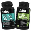 Colon Cleanser Detox & Intestinal Dodatek - 15 den Colon Čistící pilulky s Probiotic, Wormwood, Black Walnut, Psyllium, Aloe Complex - Bowel Hnací doplňky pro Žaludek Bloating Gut Podpora