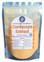 4oz Organic Cordyceps Houba extrahována z reálných houbových plodových těles z Nammex current 124; > 30% Beta-Glucans current 124; Cordyceps Militaris current 124; β-Glucan pro energii, imunitní systém, atletický výkon