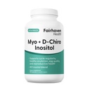 Fairhaven Health Myo-Inositol a D-Chiro Inositol dodatek pro ženy CLAS124; 40: 1 Poměr CLAS124; female Fertility Dodatek pro ženy a Hormon Balance * CLAS124; Vegan CLAS124; 240 Myo & D-Chiro Inositol Kapsle
