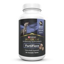 Purina Pro Plan Veterinární doplňky FortiFlora Probiotika pro psy Žvýkací tablety pro stravitelné Gut zdraví a průjem - 90 ct. Canister