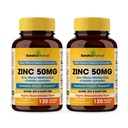 Zinek 50mg Kapsle pro muže a ženy, 240 Počet 124; Vysoce Absorbovatelné zinkové doplňky pro podporu imunitního systému 124; Zink 50 mg Mono Methionin Chelated Complex 124; Pomáhá při zdraví pokožky a celkové imunitě