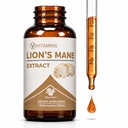 Lions Mane Liquid - Lví hříva Tincture for Memory, Focus & Clarity - Lví hříva - Lví hříva Houba dodatek - Nootropics Brain Supplement - (1 Pack)
