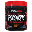 Šílený Labz Hellboy Edition, High Stimulant Pre Workout Powder and NO Booster with Beta Alanine, L Citruline, and Caffeine, Boosts Focus, Energy, Endurance, Nitric Oxide Levels, 35 Srvgs, Blue Rasp
