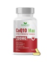 CoQ10 200mg Vegan, Ultra CoQ10 - Ultra vysoké absorpční koenzym Q10 doplňky - Antioxidační doplněk pro cévní a srdeční zdraví, plodnost a výroba energie - 2 měsíční dodávka - 60 Počet