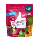FlavCity Fruit Punch Electrolytes Powder Packets - 28 Hydration Packets - No Add Sugar - Hydration Powder with Real Fruit & Unrafined Sea Salt - Keto & Gluten- Free (28 Stick Packs)