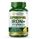 Vlado's Himalayan organics Liposomal Iron + vitamin C - 10 Veg Tablet