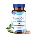 Estrocap Menopauza Doplňky pro ženy od Heale Health - Menopauzální Relief Vitamíny pro návaly horka a noční poty - Pomáhá udržet kostní zdraví a nálady podporu - Valerian Root & Black Cohosh