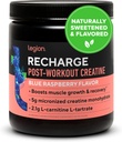 Legie Recharge Post Workout Dodatek - Všechny přírodní svalů Builder & Recovery nápoj s mikronizované kreatin monohydrát. Přirozeně slazené a ochucené, bezpečné a zdravé. (modrá Malina, 60 servírování)