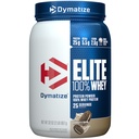 Dymatizujte Elite 100% syrovátkový protein prášek, cookies & krém, 25g proteinu, 5,5g BCAA, méně než 140 Cal., gluten zdarma, 3g karb, 2g cukru, 3g tuku (25 porcí)