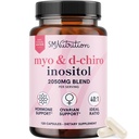 Myo- Inositol & D- Chiro Inositol pro rovnováhu hormonů pro ženy current 124; Fertilita, Ovarian Health & Cycle Support current 124; Ideal 40: 1 Ratio, Myoinositol 2000mg & D Chiro 50mg current 124; Ovarian Support Vitamíny current 124; 120 Ct.