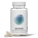 InfiniWell Defend Bone & Immunní Supplement - Vitamin A, D3 & K2 dodatek - Biologicky dostupné přísady v aktivních výživových formách - Podpora síly kostí, Zdraví srdce & Více (60 Kapsle)