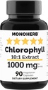 MoNOHERB chlorofyl Extract 1000 mg - 90 Vegetariánských tobolek