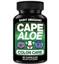 Cape Aloe Vera Kapsle - Colon Cleanse, Detox & Flush - 90 Kapsle. Jemné zácpa Relief a Bowel Hnutí jednající jako přírodní bylina Laxative - Bowel Hnutí Digestivní zdraví