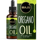 Maju Superfoods Oregano Oil Drops, Potent 90% + Carvacol (1 fl Oz) Wild Mediterranean Essential Oil of Oregano Liquid, Aceite de Oregano, Imunitní a sezónní podpora