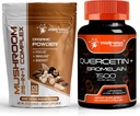 WELLNESS LABSRX Houbový prášek 2000mg - Quercetin s doplňkem Bromelain - 1500mg