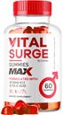 Vital Surge - Vital Surge pro muže Gummies, Vital Vita Surge Max Maximální síla 1050 MG, VitalSurge Supplement Support Gummy Advanced Formule, Premium Vitamin Gomitas (60 Gummies)
