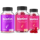 NutraChamps Kompletní Biotin Bundle pro vlasy, kůže a nehty. Biotin & Biotin +