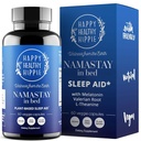 Přírodní spánková pomoc pro dospělé w / nízká dávka melatoninu 0, 5 mg - kořen Valerian + magnesium- glycinát + L- teanin dodatek, heřmánek 124; No Morning Grogginess Côte 124; Non- Habit Forming Côte 124; Plant- Based Pills, 60 Ct