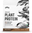Levels Organic Plant Protein, 20G proteinu, No Restauricials, Double Chocolate, 2LB