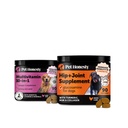 10 v 1 Multivitamin + Hip & Joint Health Soft Chew Supplement Bundle - Dog Vitamíny - Glucosamine Chondroitin, Omegas, Turmeric a MSM pro celkové zdraví psů, společný dodatek pro psy.