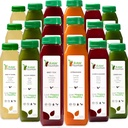 5 Day Juice Cleanse podle Raw Fountain, Všechny přírodní Raw Detox Cleanse, Juighting for Body Rest, Cold Pressed Juice Fast, Great Way to Jumpstart a Health Diet, 30 Lahve 12oz, 5 Ginger Shots