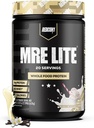 REDCON1 MRE Lite celopotravinový protein Powder, Vanilla - Nízké sacharidy & syrovátka Free Meal Replacement with Animal Protein Mixends - Snadný Digest dodatek vyrobený s MCT oleje (20 Služeb)