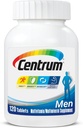 Centrum Multivitamin pro muže, Multivitamin / Multiminerální doplněk s vitamínem D3, B vitaminy a antioxidanty, gluten zdarma, Non- GMO ingredience - 120 Počet