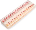 Velký Pill Organizátor Měsíční 32 Compartments - 30 Den Pill Organizátor 1 čas a den, Velký kompartment Box pro léky, BPA- zdarma Plastové, Odnímatelné Lid pro snadné načítání medicíny, Vitamíny, jasné