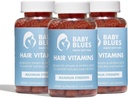 Baby Blues Postpartum Hair Loss Vitamíny - Full Hair Cycle Pack - s Biotin, kolagen, a folát
