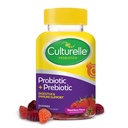 Culturelle Kids Žvýkací Probiotika pro děti věku 3 +, 30 Count Daily Probiotické gumy pro ženy a muže, Berry Flavor, 52 Počet