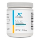 XYMOGEN RelaxMax Drink Mix - Promotes Relaxation, Stress Resiliency + Hormon Support - Magnesium Powder with Myo- Inositol, GABA, L-Theanine - Cherry Flavor Mood Supplement (8.25 oz)