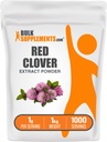 Bulksupplements.com Red Clover Extract Powder - Trifolium Pratense, Red Clover dodatek, Bylinné doplňky - Lepek zdarma, 1g na servírování, 1kg (2,2 kg) (balení po 1)