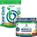 BioTrust Ageless Muscle (Ovocný punč) a nízký karb Multi protein (Vanilla Cream) Bundle