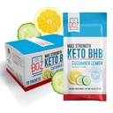 Dr. Boz - Keto BHB Powder - Okurka Lemon, 20 Packets - Ketones Drink - Zvýšení energie a snížení chutě - Max síla doplněk stravy - Kvalita Tested - Made in The USA - 10.9oz (310g)