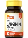 Sundance L- Arginin 1000mg Kapsle 124; 60 Počet 124; Volný formulář Amino Acid dodatek 124; Non- GMO a gluten zdarma dodatek