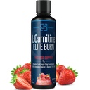 L- karnitin Elite Burn Liquid Keto Tuk Hořák a metabolismus Activátor - Podpora Tuk Loss Keto Friendly Weight Loss Increase Energy - Stimulant Free - Jahodový výbuch 3000mg (32 Služeb)