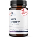 Designy pro zdraví 5-HTP 50mg s vitaminem B6 (P-5-P) - 5-HTP Synergy 50 mg dodatek - Serotonin Prekurzory na podporu zdravé nálady + appetit (90 Kapsle)