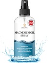 Topical Magnesium Oil Spray - Hydrating & Fast- Absorbing Magnesium Mist for Body, Feet & Skin - Odorless, Non-Greasy Liquid Magnesium Chlorid Spray for Women, Men & Kids - 2 fl oz