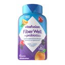 Vitafuze Fiber Well + Probiotika Gummies pro dospělé - 3g Fiber per Serving for Digestive Health and Probiotics *, 60 Count