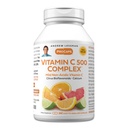 ANDREW LESSMAN Vitamin C 500 Komplexní 360 Kapsle - Non- Acidic Vitamin C Plus Citrus Bioflavonoidy pro imunitní systém a anti- Oxidant Podpora, No Žaludek Upset, Small Easy to Swallow Kapsle