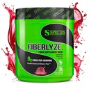Druhy Nutrition Fiberlyze Fiber Supplement, Psyllium based Soluble & Nerozpustný Fiber Powder for Health Colon, Digestive Functions (Ovocný punč, 30 Služeb)