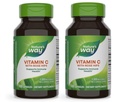 Nature 's Way Vitamin C s Rose HIPS, Výkonná antioxidant a imunitní funkce Podpora od vitaminu C *, Podporuje kolagen pro zdravou pleť *, 100 Kapsle (Balení May Vars) - 2 balení