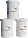 Royal Jelly Organic - Nefiltrovaný Raw Royal Jelly Energy Dodatek pro muže a ženy - Imunitní Supplement s Retinol, Vitamin B, Biotin, Niacin, - 3x2.2 Lbs, Plastové Jar