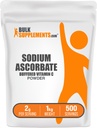 BulkSupplements.com Ascorbate Powder - pro imunitní podporu, Ascorbate Vitamin C - Buffered Vitamin C, Gluten Free, 2g per Serving, 1kg (2,2 lbs) (Balení po 1)