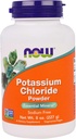 Nyní potraviny: Chlorid draselný prášek tabulka sůl náhražka, 8 oz (2 balení)