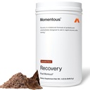 Momentous Recovery Grass- Fed Syrovátkový prášek - 20 g Post- Workout Syrovátkový protein - NSF Certified for Sport - Gluten- Free - 15 Servings - Chocolate - Balíček May Vars