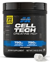 MuscleTech Cell- Tech Creactor Creatine HCl Powder, Post Workout Muscle Builder for Men & Women, Creatine Hydrochloride + Free- Acid, Unflaured (120 Servings), 7.45 oz