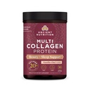 Starověká výživa kolagen prášek protein, Multi kolagen protein krása + spánek s vitamínem C, Vanilla Chai, Hydrolyzované kolagen Peptides podporuje pleť a nehty, spánek, 16.1oz