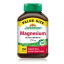 Jamieson Magnesium 250 mg, 150 kapslí Velikost